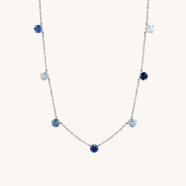 Color Pop - Ombré Sapphire Choker