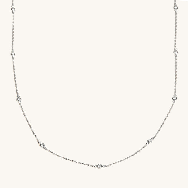 Diamond By The Yard Necklace
