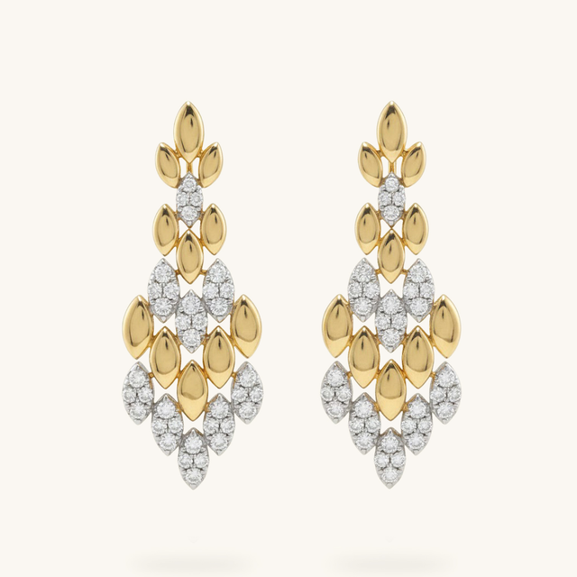 Cascade Diamond Earrings