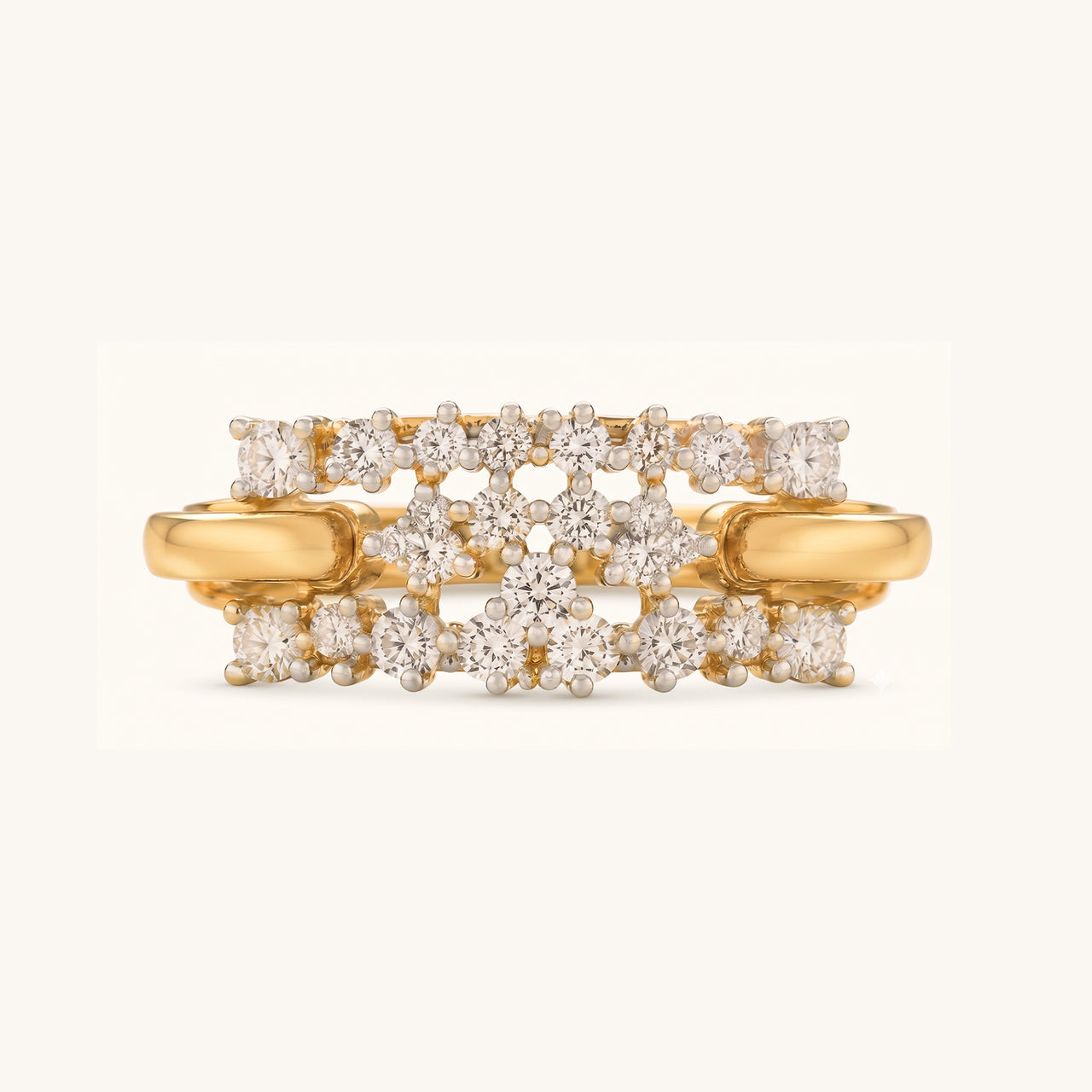 Lumiere Bar Diamond Ring