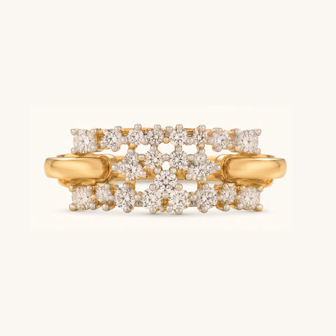 Lumiere Bar Diamond Ring