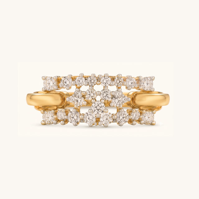 Lumiere Bar Diamond Ring
