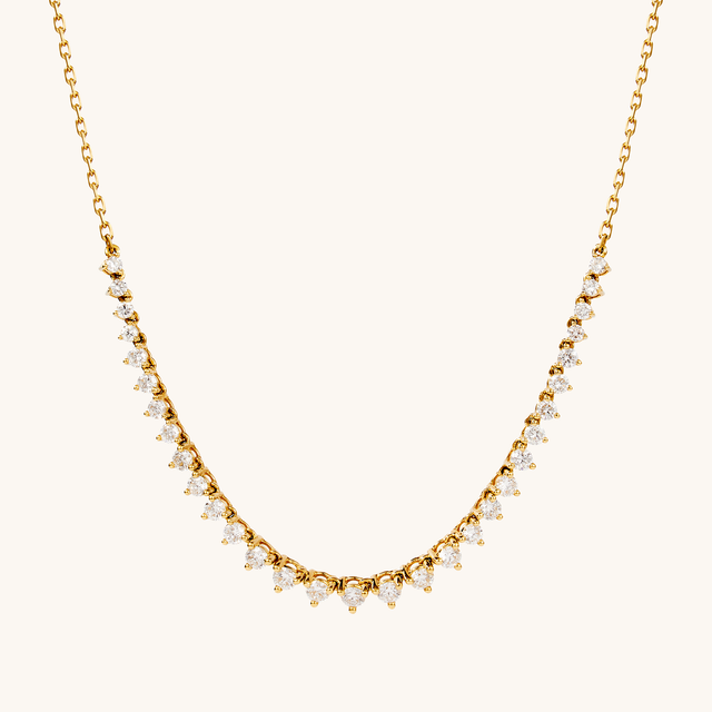 Graduated Diamond Necklace