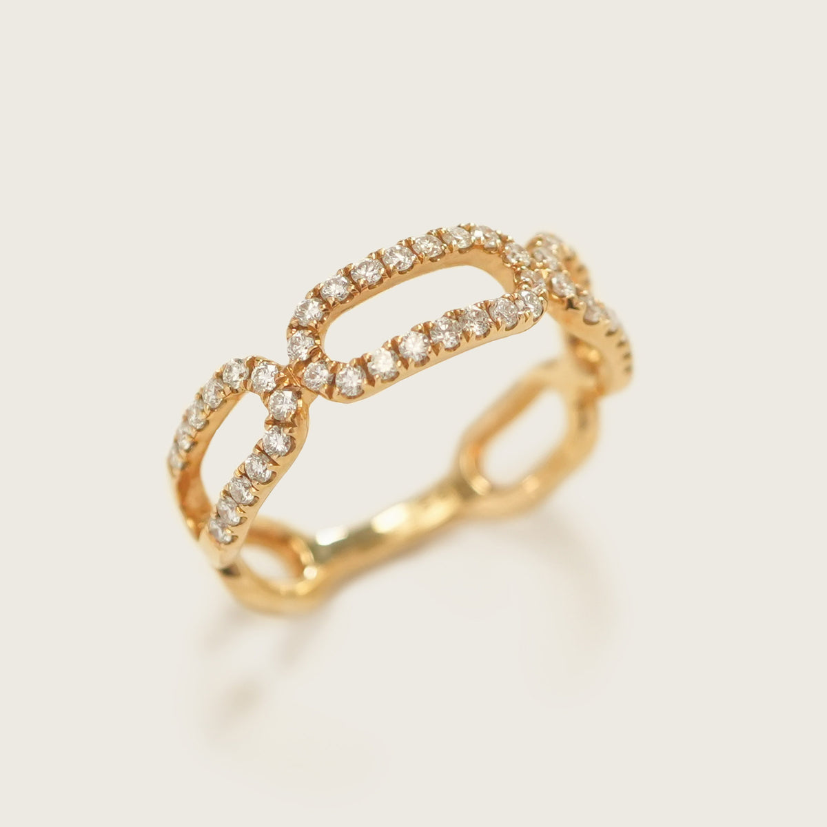 Isse Fine Jewelry | Linked Diamond Ring